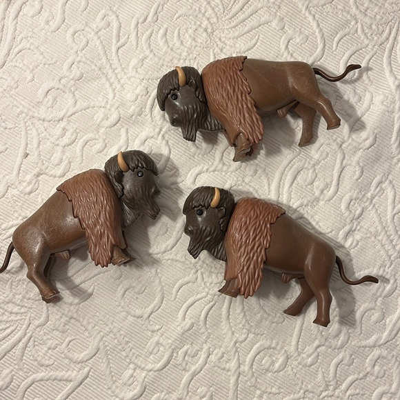 Playmobil Buffalo Bison Wild West 1988 - Picture 6 of 6